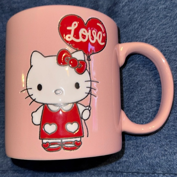 Mug by Hello Kitty, NWT, Pink w/Hello Kitty, 20 oz. - Picture 1 of 8